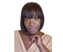 Load image into Gallery viewer, Brazilain Bob Closure Wig